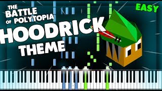 Video thumbnail of "HOODRICK TRIBE MUSIC - The Battle of Polytopia Theme Songs - PIANO TUTORIAL"