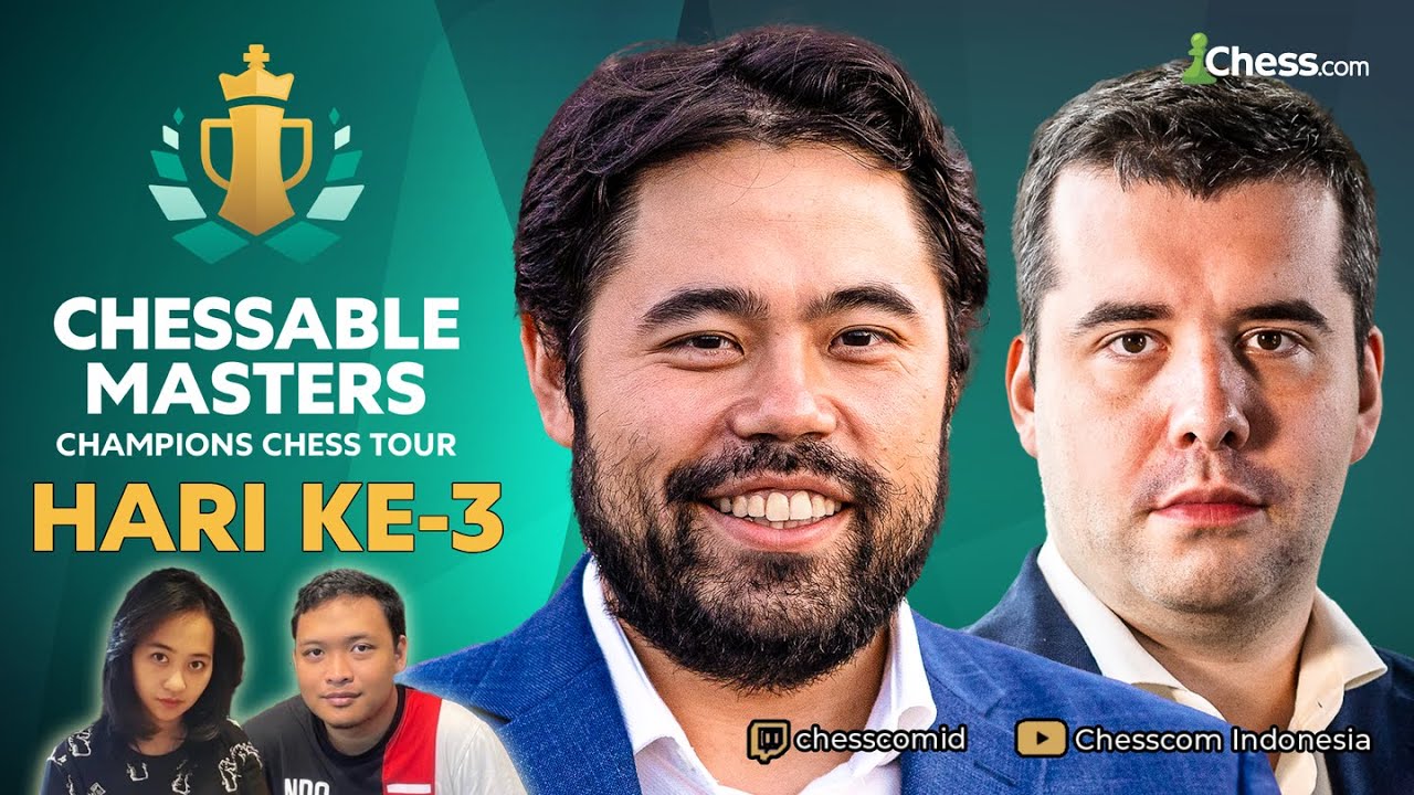 LIVE CHESSABLE MASTERS | PERJALANAN MENUJU ESPORTS WORLD CUP | # ...