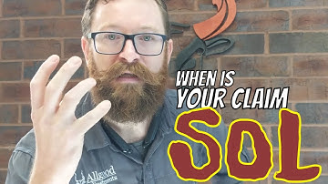 Insurance Claims 101- Statute of Limitations - Suit Limitation - When is you