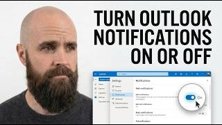 How To Turn Outlook Notifications On Or Off [Effortless]