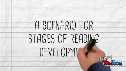 Stages of Reading Development