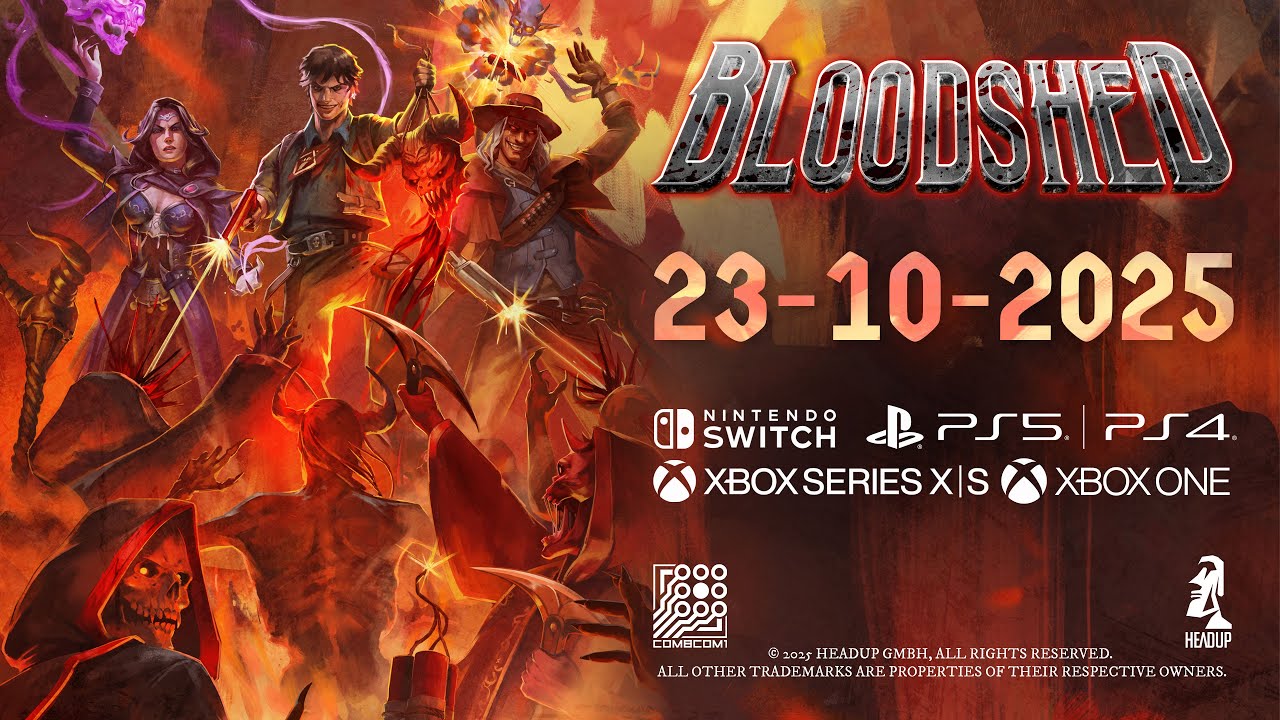 Bloodshed - Console Release Date Announcement Trailer