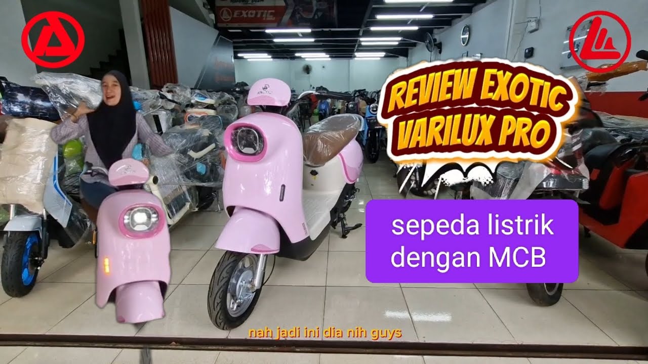 Review Sepeda Listrik Exotic Varilux Pro Pink | Asia Motor Sumenep