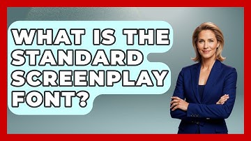What Is the Standard Screenplay Font? | Screenwriter