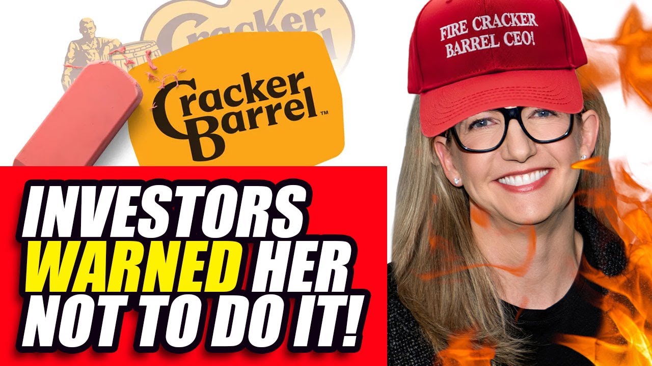 Cracker Barrel ‘Woke’ CEO Was WARNED Against Rebrand by Investors! | Clownfish TV