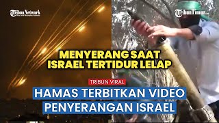 Merinding! Inilah Detik-detik Kelompok Hamas Murka Luncurkan Mortir hingga Roket ke Israel