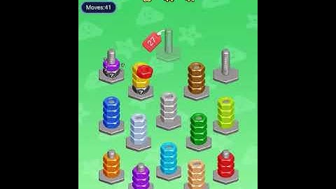 Nut Sort Puzzle Level 531 - 540 Walkthrough