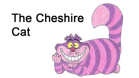 Time Lapse / Speed Drawing - The Cheshire Cat (Alice in Wonderland)