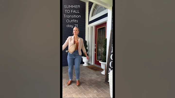 Summer to fall transition outfits day 21 #summertofalloutfit #fallfashion #fallstyle #ootd