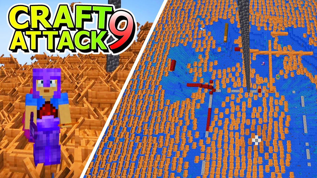 1 FPS durch 10.000 Boote? Server RIP? - Minecraft Craft Attack 9 #51