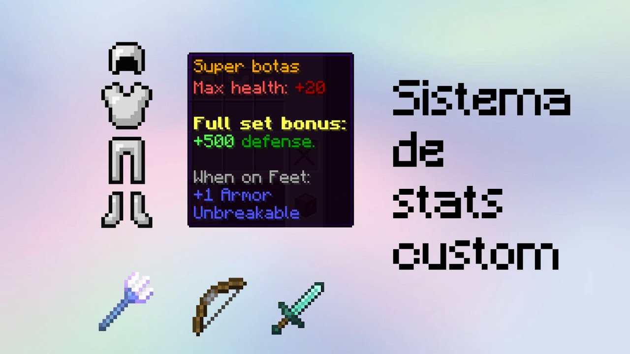 Como hacer un sistema de stats custom [CUSTOMIZABLE] - YouTube
