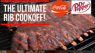 Coke and Dr Pepper and BBQ Pork Ribs Cook-off! by Smoked Reb BBQ 545 views 1 year ago 12 minutes, 35 seconds