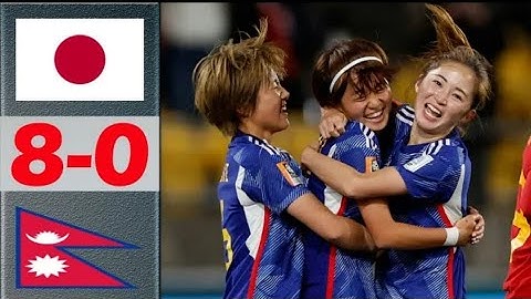 NEPAL VS JAPAN | Asian Games women football highlights 0-8
