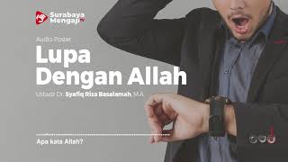 Lupa Dengan Allah - Audio Poster