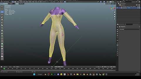 Mesh With Me! Meshing a Bodysuit using Retopoflow #secondlife #creating #meshing #rigging