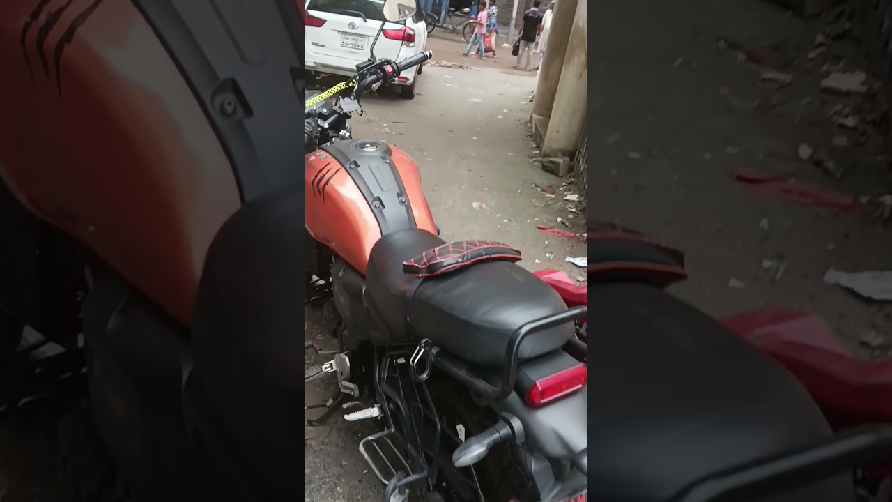 Yamaha FZ-X 2024 Orange