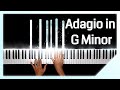 Adagio in g minor piano version  tomaso albinoni  remo giazotto