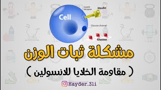 مشكلة ثبات الوزن (مقاومة الخلايا للانسولين)