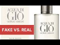 Real vs. Fake Acqua Di Gio