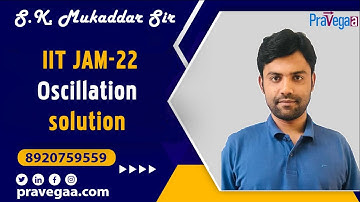 IIT JAM-22 Oscillation solution