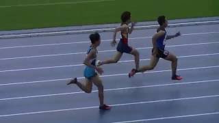 2016 NISHI 中学200ｍ 第1組