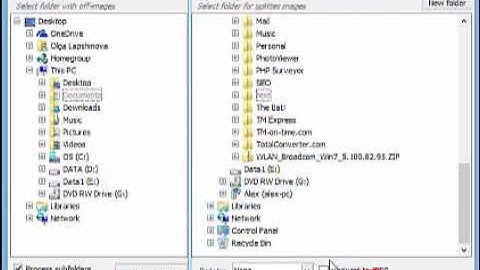 How to To Split TIFF Files in simple way