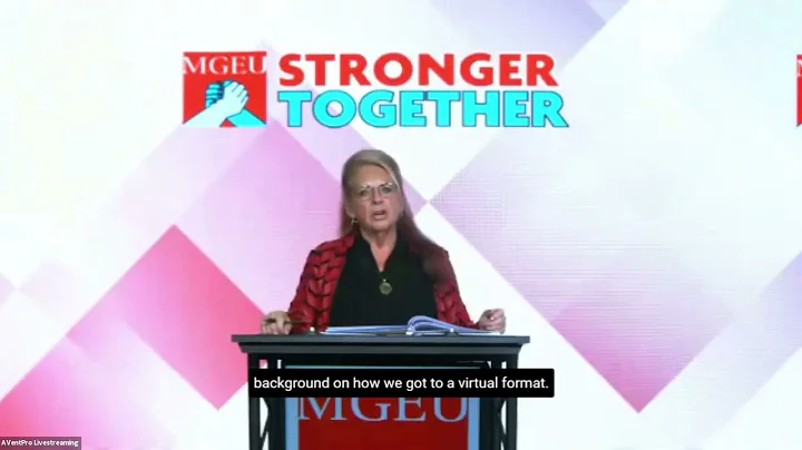 MGEU 2021 Convention Delegate Orientation - Closed...