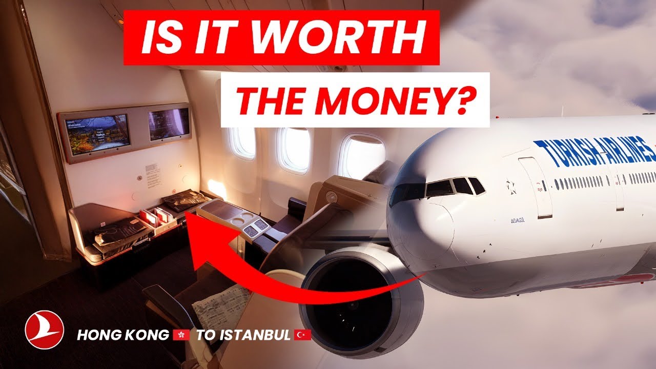 Turkish Airlines 777 Business Class | Hong Kong to Istanbul 🇭🇰✈️🇹🇷 #aviation#businessclass #airplane