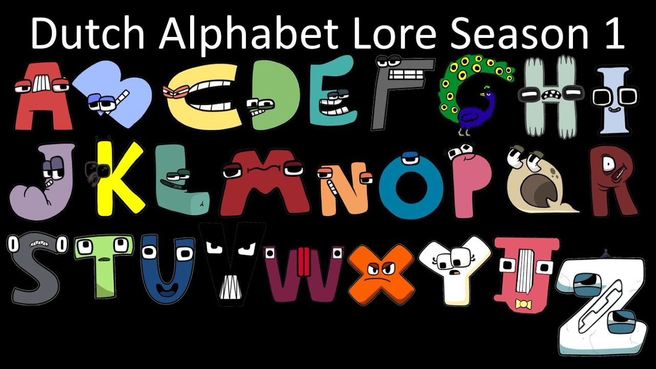 Dutch Alphabet Lore Season 1 - The Fully Completed Series