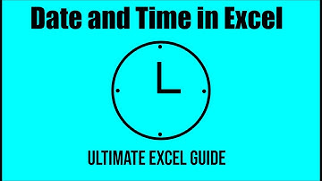 How to Get the Current Date and Time in EXCEL!
