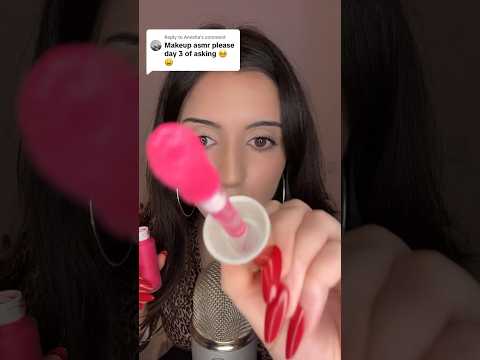 applying new blush on you #asmr