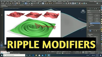 3dsmax ripple modifier|#3dsmax#modeling#animation#sunilrawat3d#vray