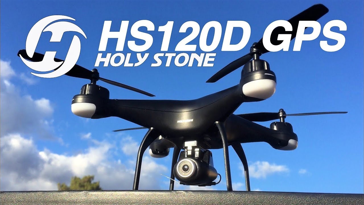 初心者でも簡単なドローン！GPS搭載HolyStone HS120D！ - YouTube