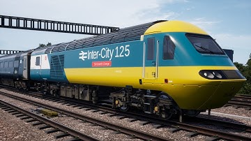 Inter-City 125 Blue and Yellow 