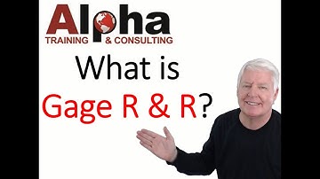 What is Gage R and R?