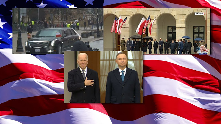Joe Biden i Andrzej Duda. Polska oficjalnie wita prezydenta USA