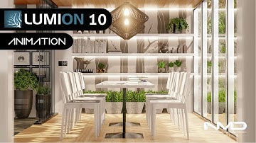 Lumion 10 Pro Modern Dining Room Teaser
