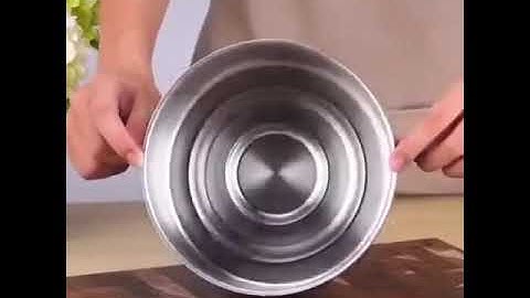 Bộ 5 hộp thực phẩm inox có nắp   hàng đủ size