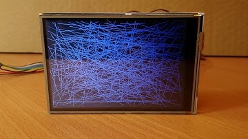 ESP8266 with hacked 3.5" KeDei LCD module (SPI, CLK 20 MHz)