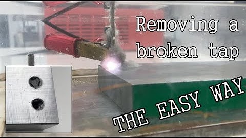 How to remove a broken tap the easy way - EDM Broken Tap Remover