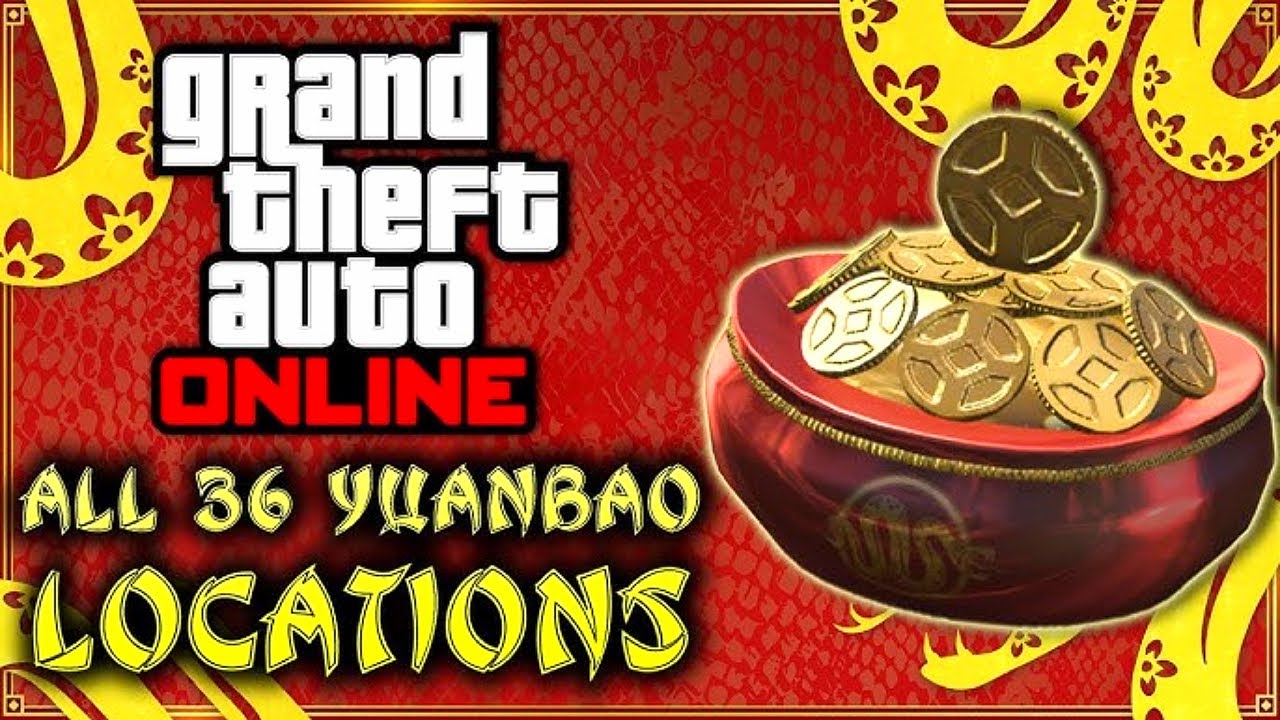 GTA 5 Online Yuanbao Collectible Guide All 36 Locations Get 120K 