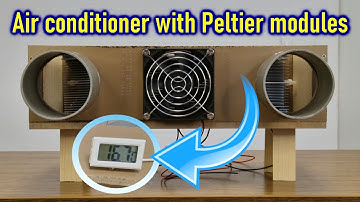 DIY Air Conditioner with Peltier modules