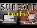 Surface Go 2 vs Surface Pro 7: To Go or Pro?