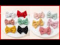 ✨️DIY BOW HAIR CLIP/ Cómo hacer Lazo o Moño de Tela para ti, pera Regalar o Vender