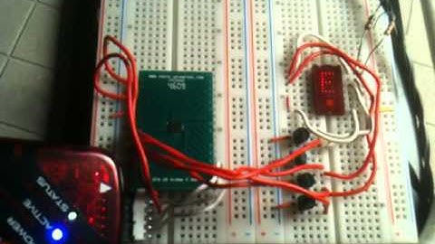 Hexidecimal Counter using Microcontroller