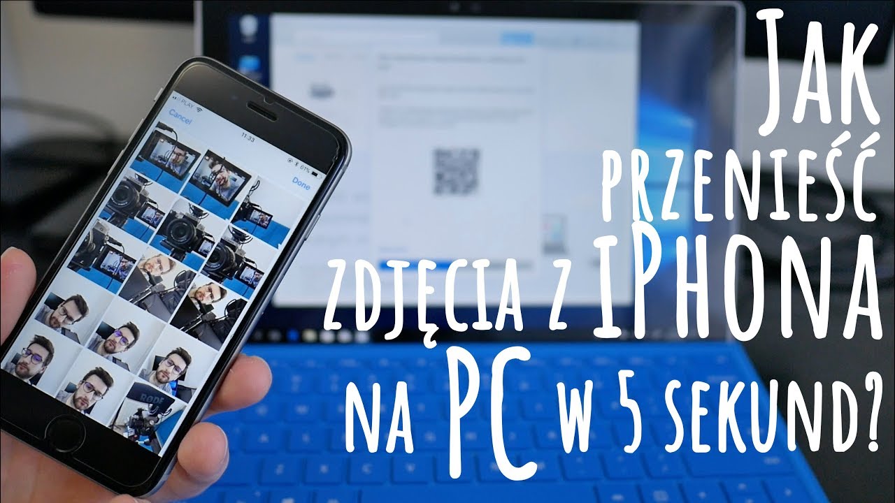 Jak Przeniesc Zdjecia Z Iphona Na Pc W 5 Sekund Youtube