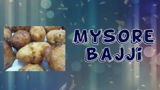 Monsoon special snack.........Mysore Bajji | Soumya Anils