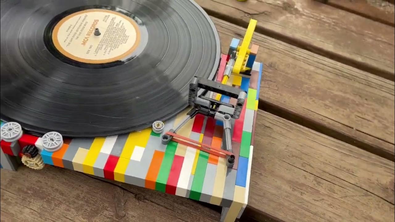 Functional Lego Record Player YouTube
