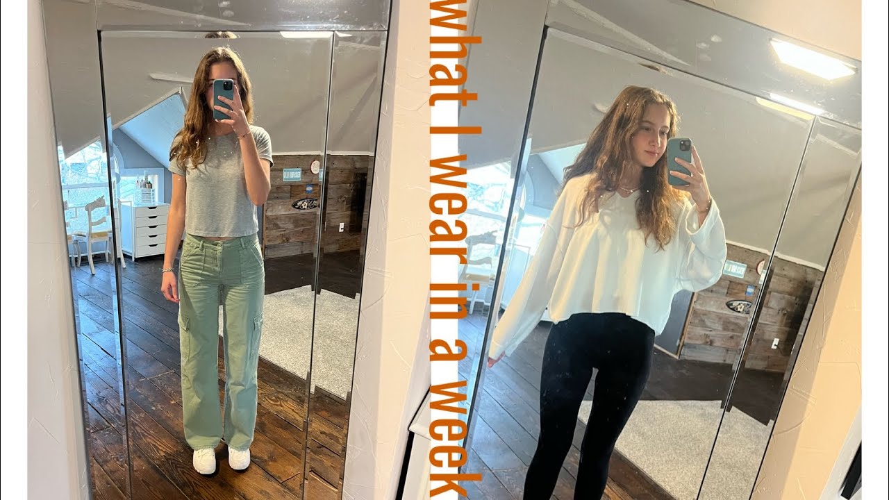 What I Wear In a Week ✨as a sophomore in high school✨