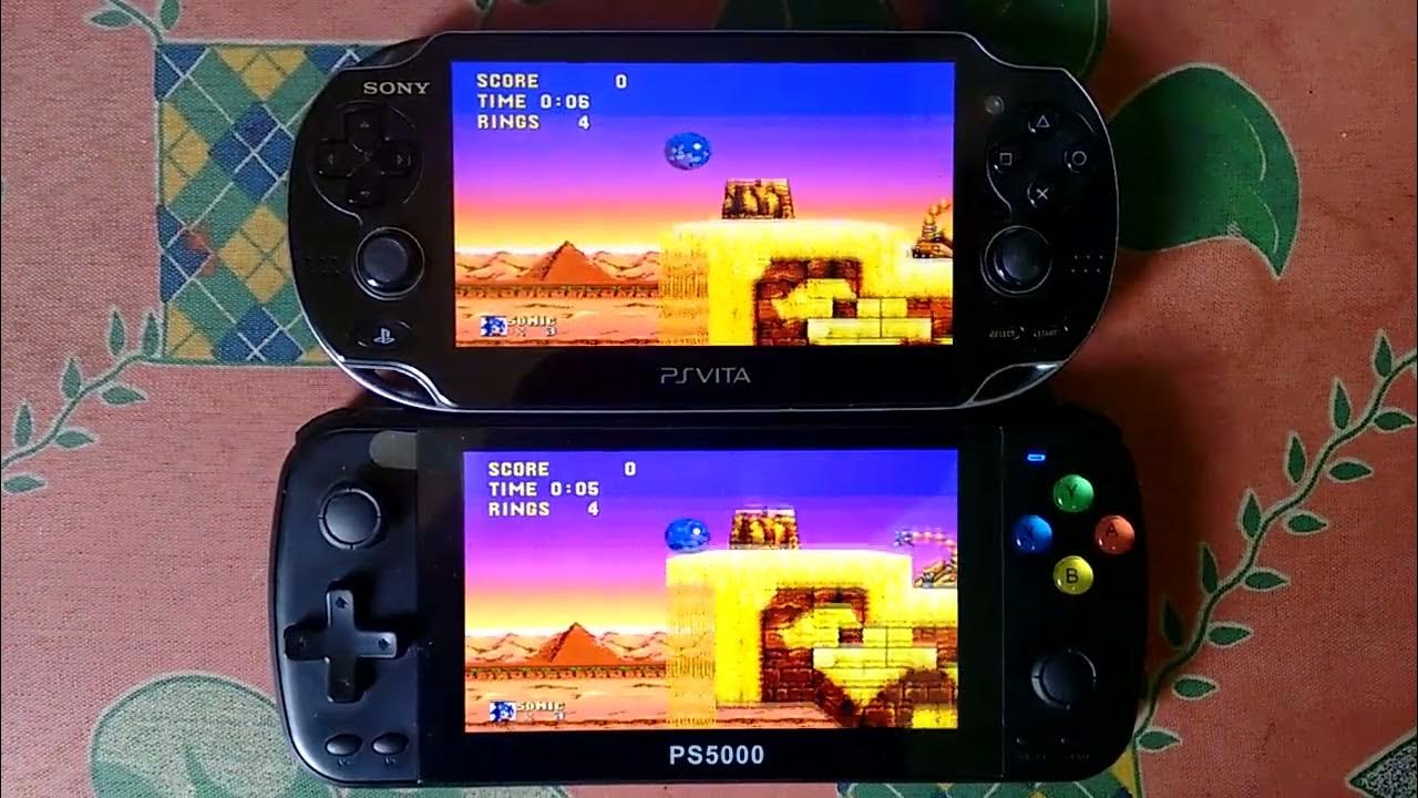 PS Vita Oled vs PS5000 YouTube